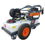 Altrad-Belle Honda GX200 125-litre MBX 12/180 Mini Bowser Petrol Pressure Washer c/w 10m Hose Reel