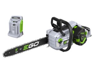 EGO Power+ CS1814E 56V 45cm / 18" Cordless Chainsaw with 5.0Ah Battery & Charger