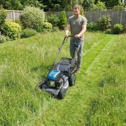 Hyundai HYM530SPPRO 21" / 53cm Self-Propelled 196cc Petrol Pro-series Build Lawnmower with a Steel Deck