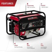 The Excel Power XL3000E 3kW Open Frame Petrol Generator