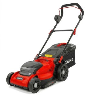 Cobra GTRM370 14" Electric Lawnmower with Rear Roller & Mulching