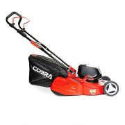 Cobra RM4340VX(17") push-propelled cordless lawnmower equipped with a rear roller