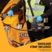 JCB Pro 18V Grease Gun Kit with 5.0Ah Battery & Fast Charger