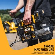 JCB Pro 18V Grease Gun Kit with 5.0Ah Battery & Fast Charger