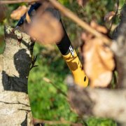 JCB 14&rsquo;&rsquo; (32cm) Multitask Camping Axe, Ergonomic TPR Grip, Lightweight, Fiberglass Handle