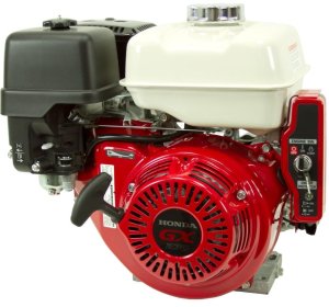 Honda GX270 QXE4 Electric Start 8.4hp Petrol Engine - 1" Parallel Horizontal Shaft